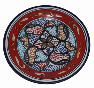 Talerz deserowo-obiadowy 24cm Mix 028