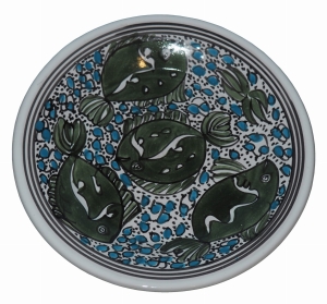 Talerz deserowo-obiadowy 24cm Mix 038