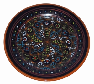 Talerz deserowo-obiadowy 24cm Mix 053