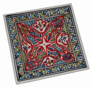 Talerz kwadrat 20cm MIX 017