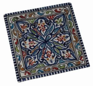 Talerz kwadrat 20cm MIX 018