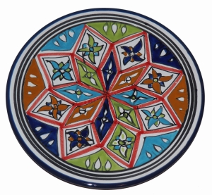 Talerz płaski 27cm MIX 015