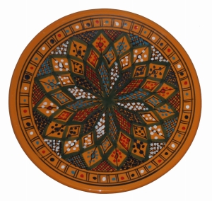 Talerz płaski 27cm MIX 066