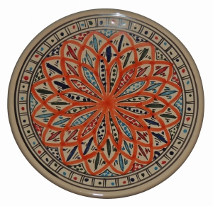 Talerz płaski 27cm MIX 084