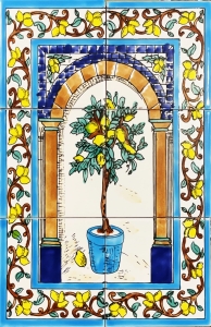 ZESTAW 6 KAFLI. 012 DRZEWKO CYTRYNOWE