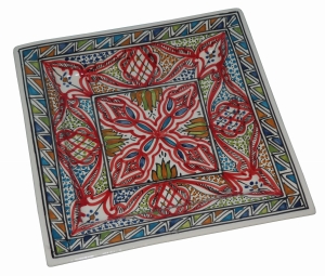 Talerz kwadrat 30cm Mix 21