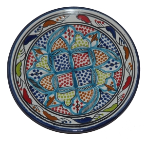 Talerz płaski 23cm MIx 027