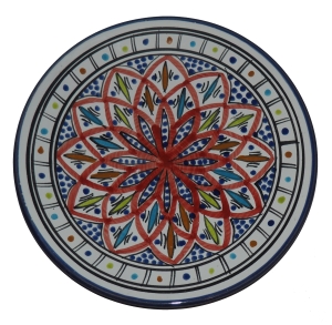 Talerz płaski 23cm MIx 038