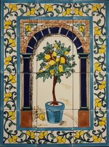 ZESTAW 12 KAFLI. 011 DRZEWKO CYTRYNOWE