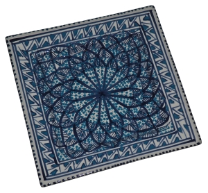 Talerz kwadrat 25cm MIX 024