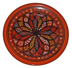 Talerz deserowo-obiadowy 24cm Mix 009