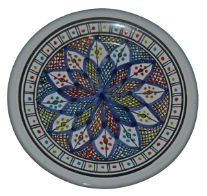 Talerz deserowo-obiadowy 24cm Mix 027