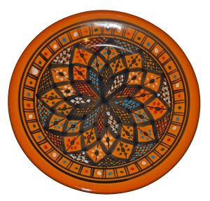 Talerz deserowo-obiadowy 24cm Mix 030