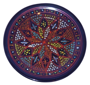 Talerz deserowo-obiadowy 24cm Mix 042