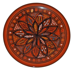 Talerz deserowo-obiadowy 24cm Mix 048