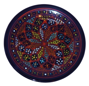 Talerz deserowo-obiadowy 24cm Mix 052