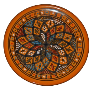 Talerz deserowo-obiadowy 24cm Mix 055