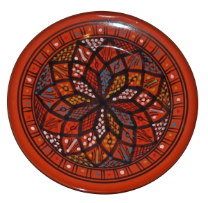 Talerz deserowo-obiadowy 24cm Mix 056