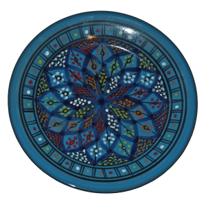 Talerz deserowo-obiadowy 24cm Mix 057