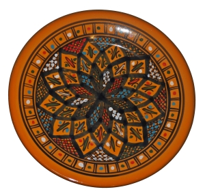 Talerz deserowo-obiadowy 24cm Mix 058