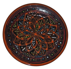 Talerz deserowo-obiadowy 24cm Mix 062