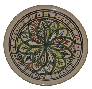 Talerz deserowy 21cm mix 007