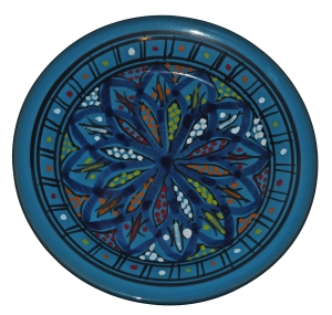 Talerz deserowy 21cm mix 019