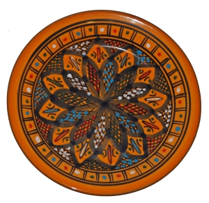 Talerz deserowy 21cm mix 021