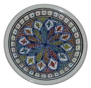 Talerz deserowy 21cm mix 047