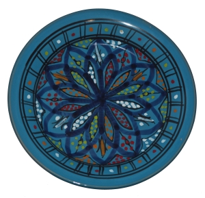 Talerz deserowy 21cm mix 057