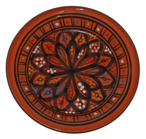 Talerz deserowy 21cm mix 063