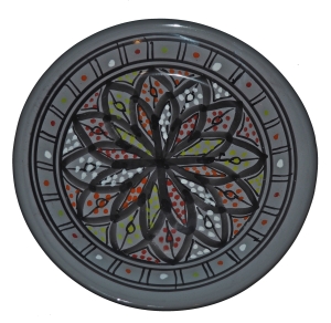 Talerz deserowy 21cm mix 088