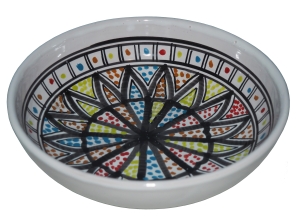 Talerz 20cm głęboki mix 066