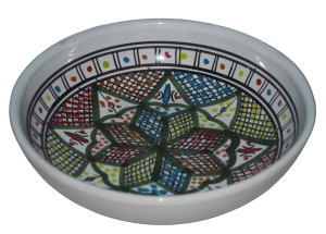 Talerz 20cm głęboki mix 085